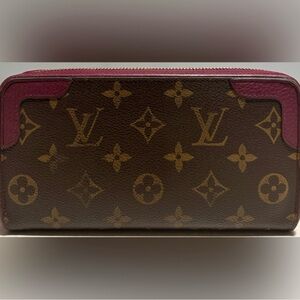 Louis Vuitton Retiro Zippy Wallet Monogram Canvas